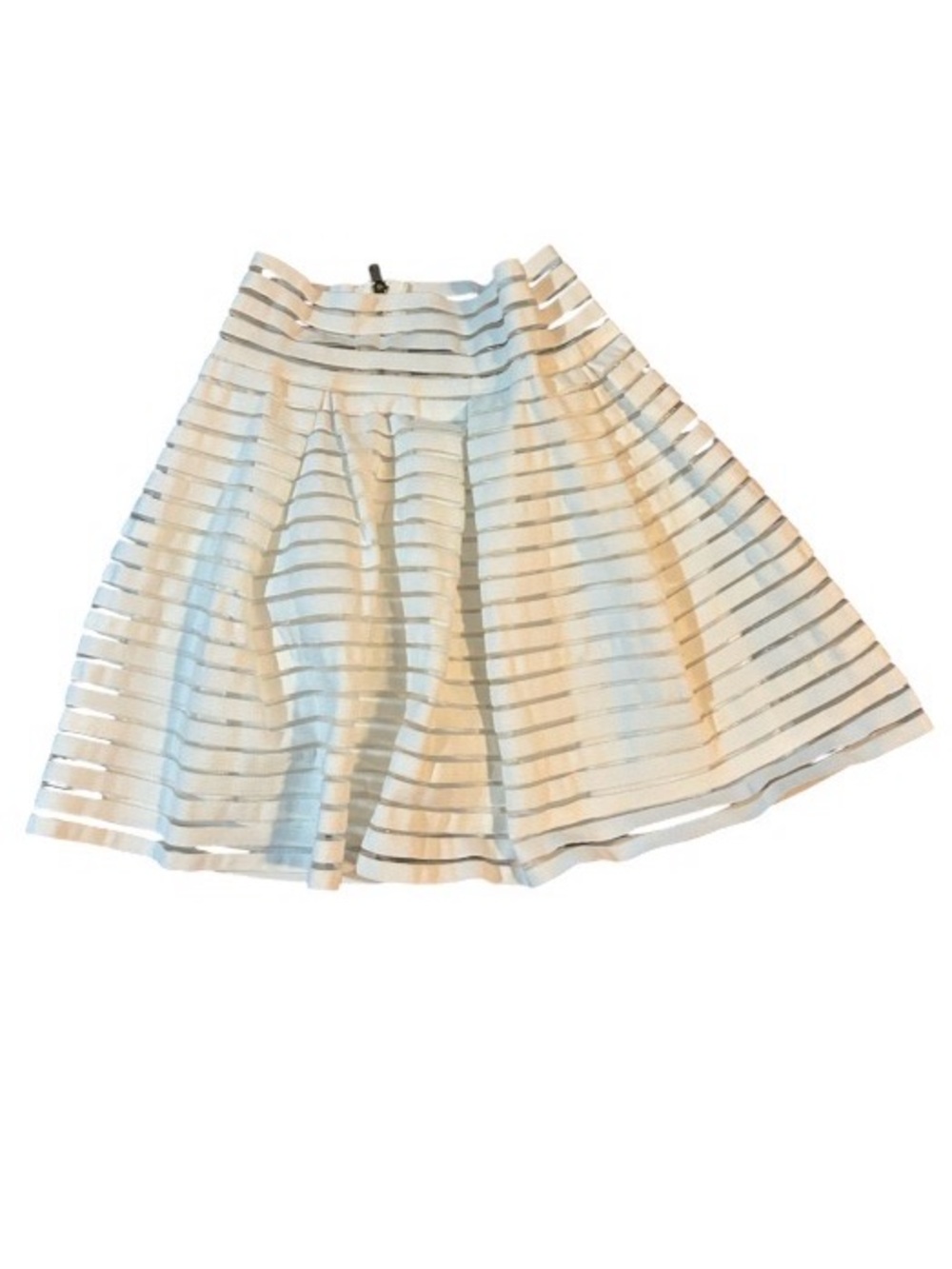 Ginger G White A-Line Skirt